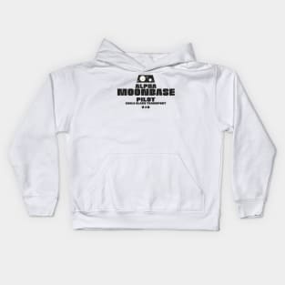 Moonbase Alpha Pilot Kids Hoodie